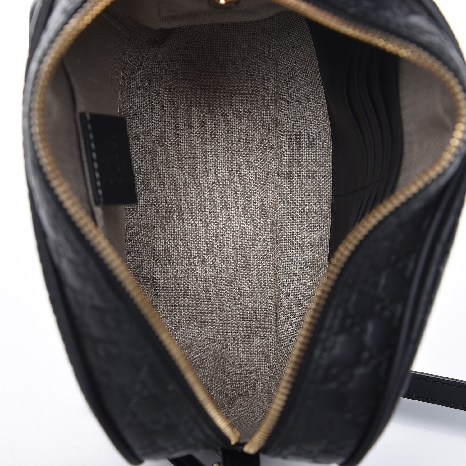 Gucci Microguccissima Mini Bree Messenger Bag Black 5 of 9