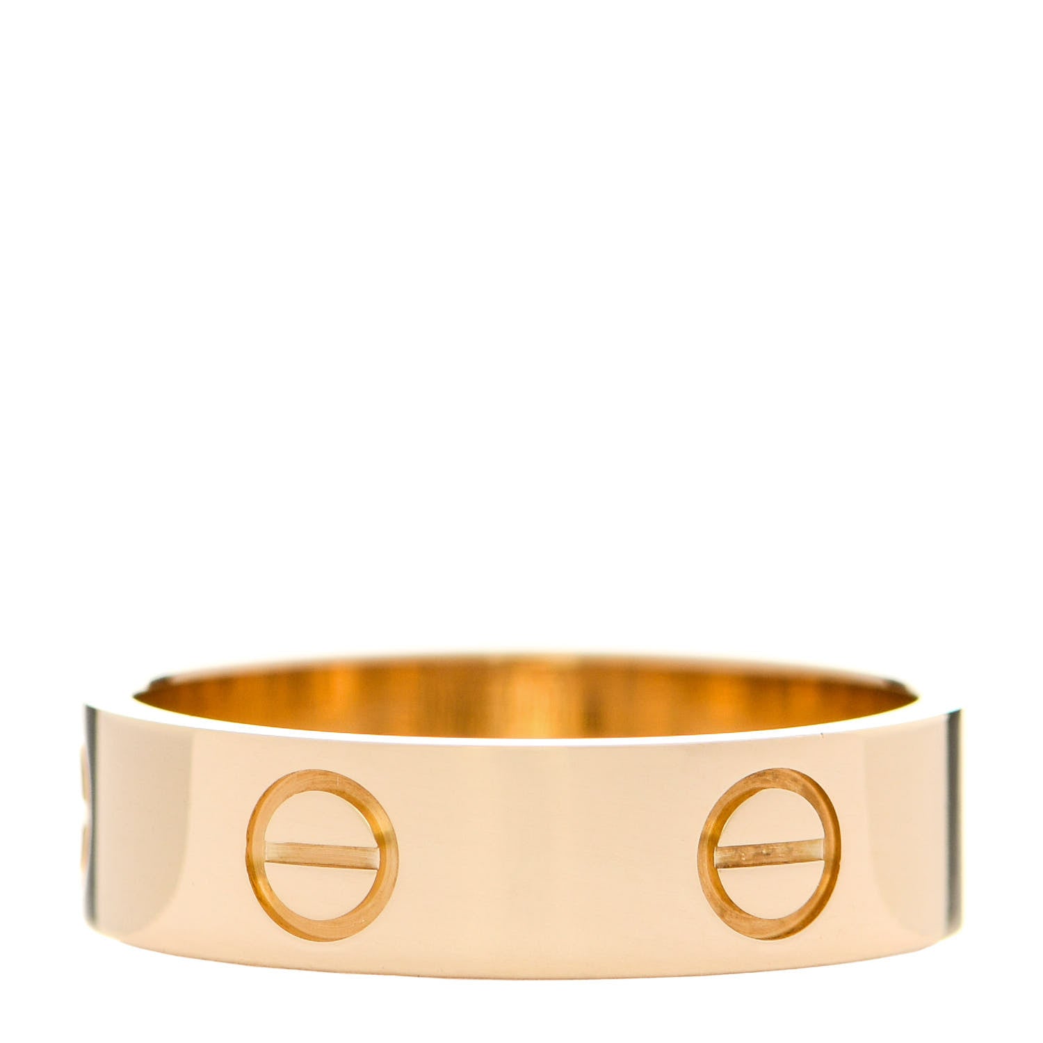 Cartier 18K Yellow Gold 5.5mm LOVE Ring 58 8.5 3 of 5