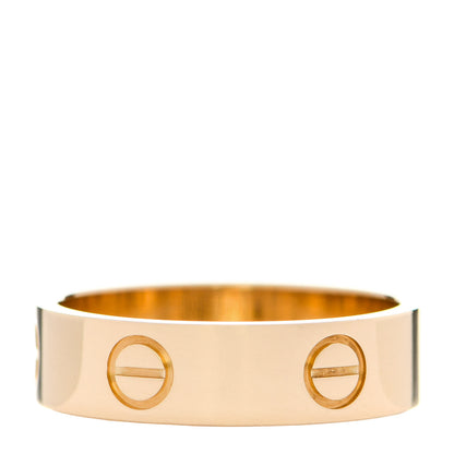 Cartier 18K Yellow Gold 5.5mm LOVE Ring 58 8.5 3 of 5