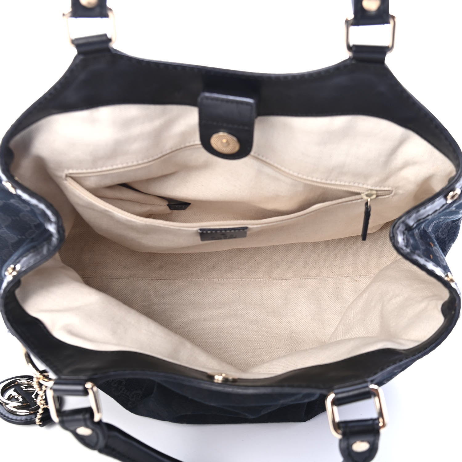 Gucci Monogram Medium Sukey Black 4 of 4
