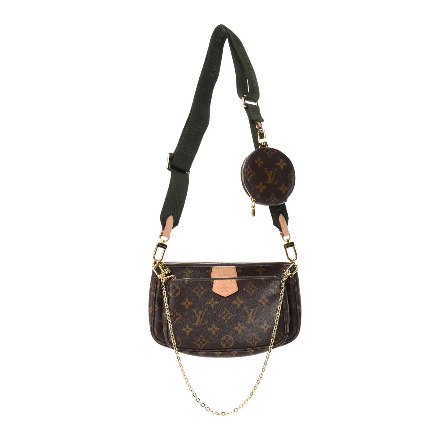 Monogram Multi Pochette Accessories Kaki