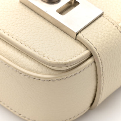 Salvatore Ferragamo Calfskin Gancini Twins Crossbody Bag White 13 of 16