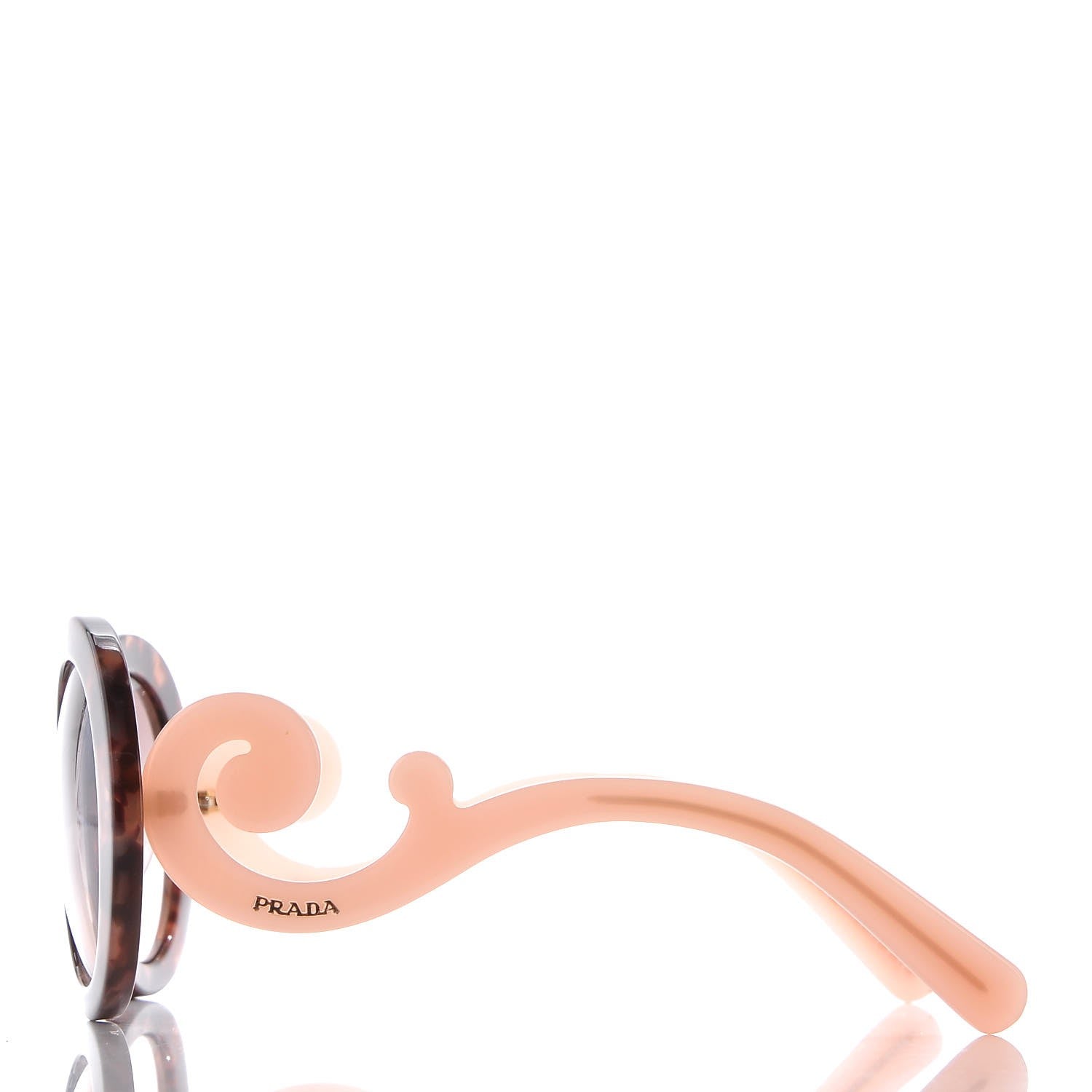 Prada Baroque Sunglasses SPR 13S Tortoise Pink 3 of 7
