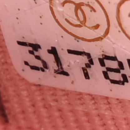 Chanel Caviar Quilted Large Gusset Zip Around Wallet Light Pink 8 of 9