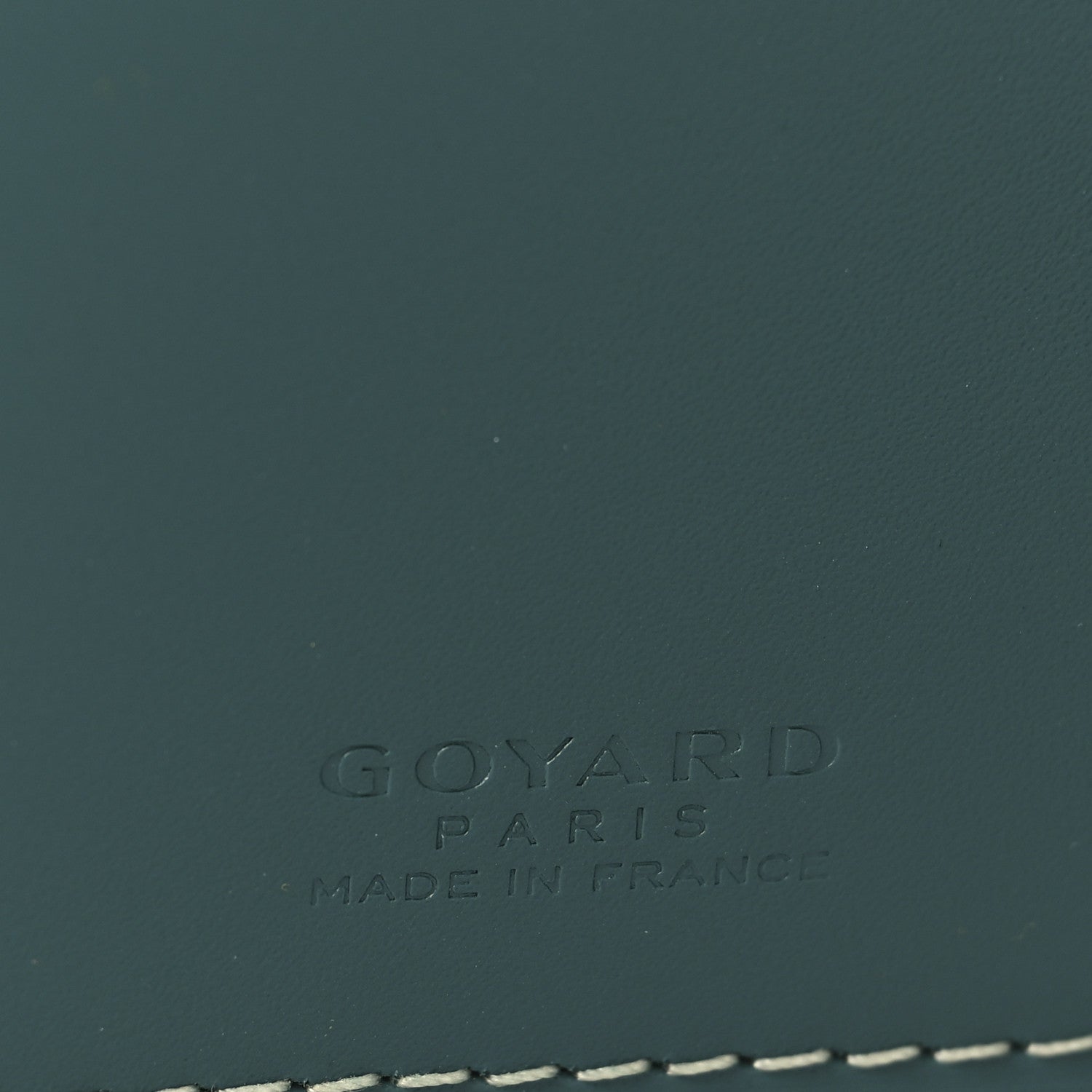 Goyard Goyardine Grenelle Passport Wallet Green 6 of 7