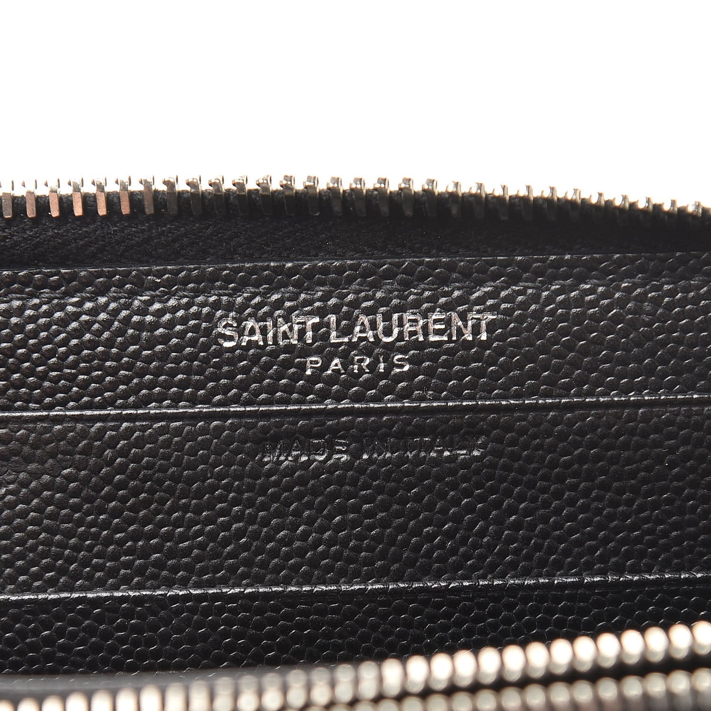 Grain De Poudre Matelasse Chevron Monogram Zip Around Wallet Earth