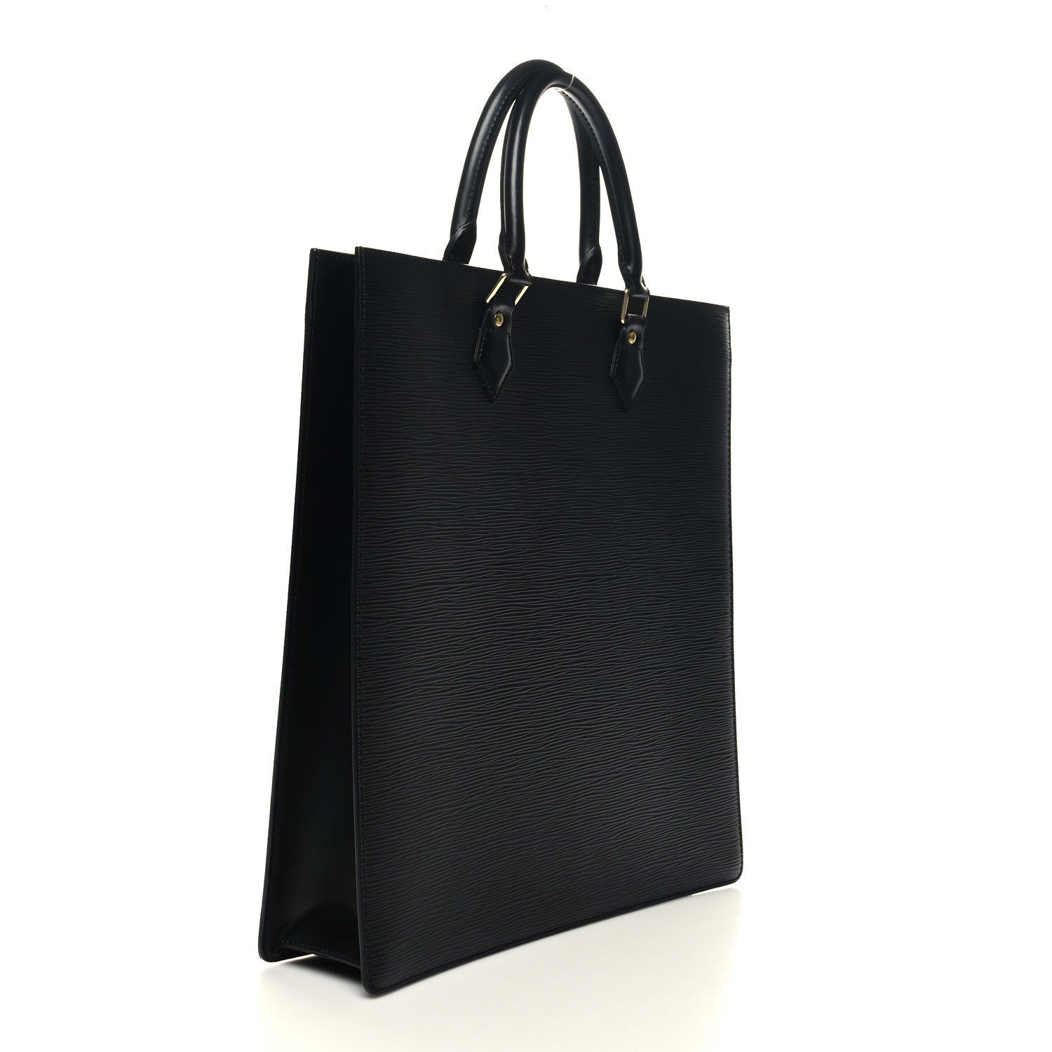 Louis Vuitton Epi Sac Plat GM Black 3 of 9