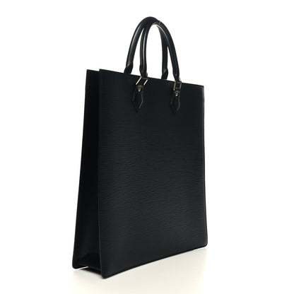 Louis Vuitton Epi Sac Plat GM Black 3 of 9