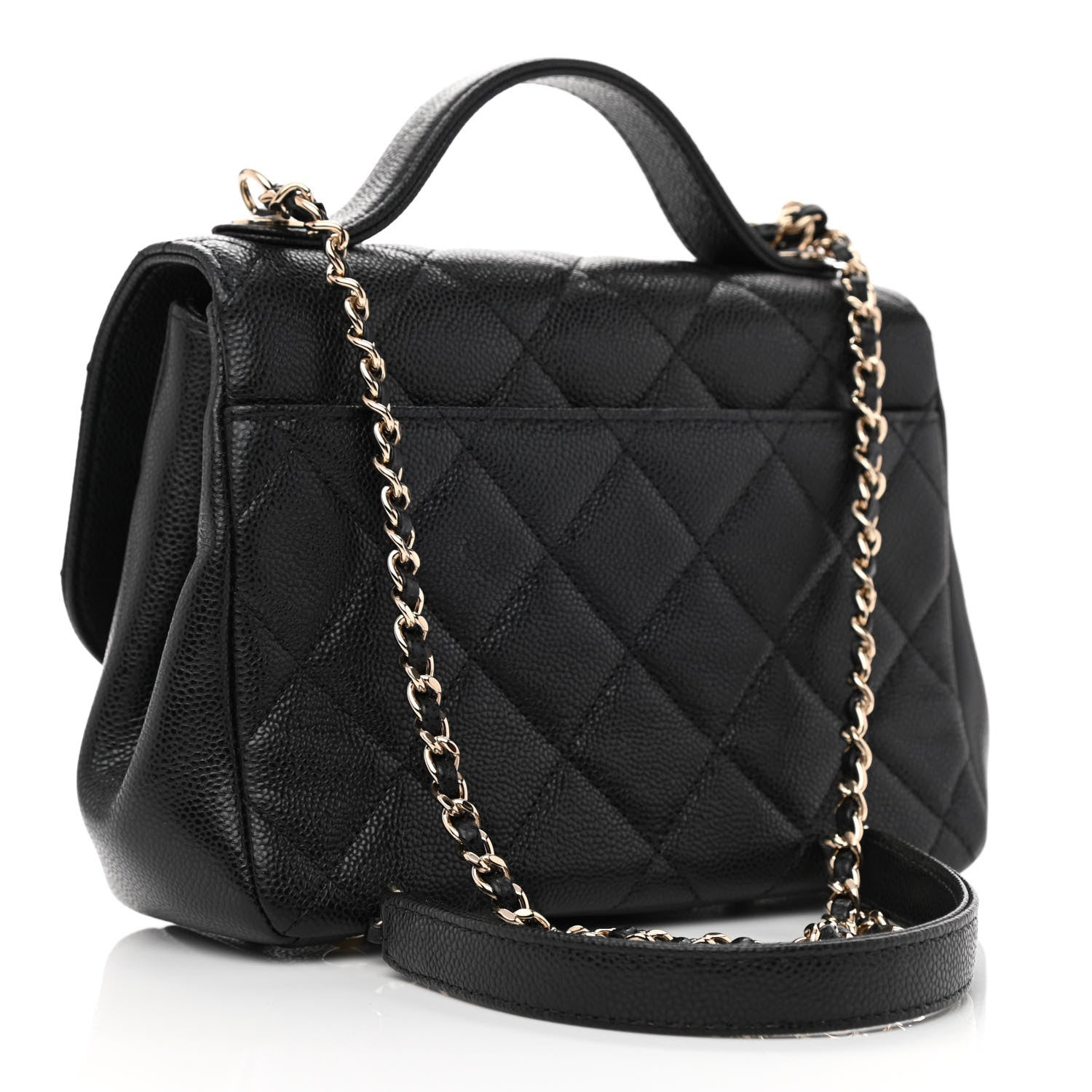 Chanel Caviar Quilted Small Business Affinity Flap Black 3 of 11
