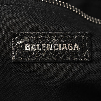 Balenciaga Agneau Classic Silver Hardware Mini City Black 7 of 11
