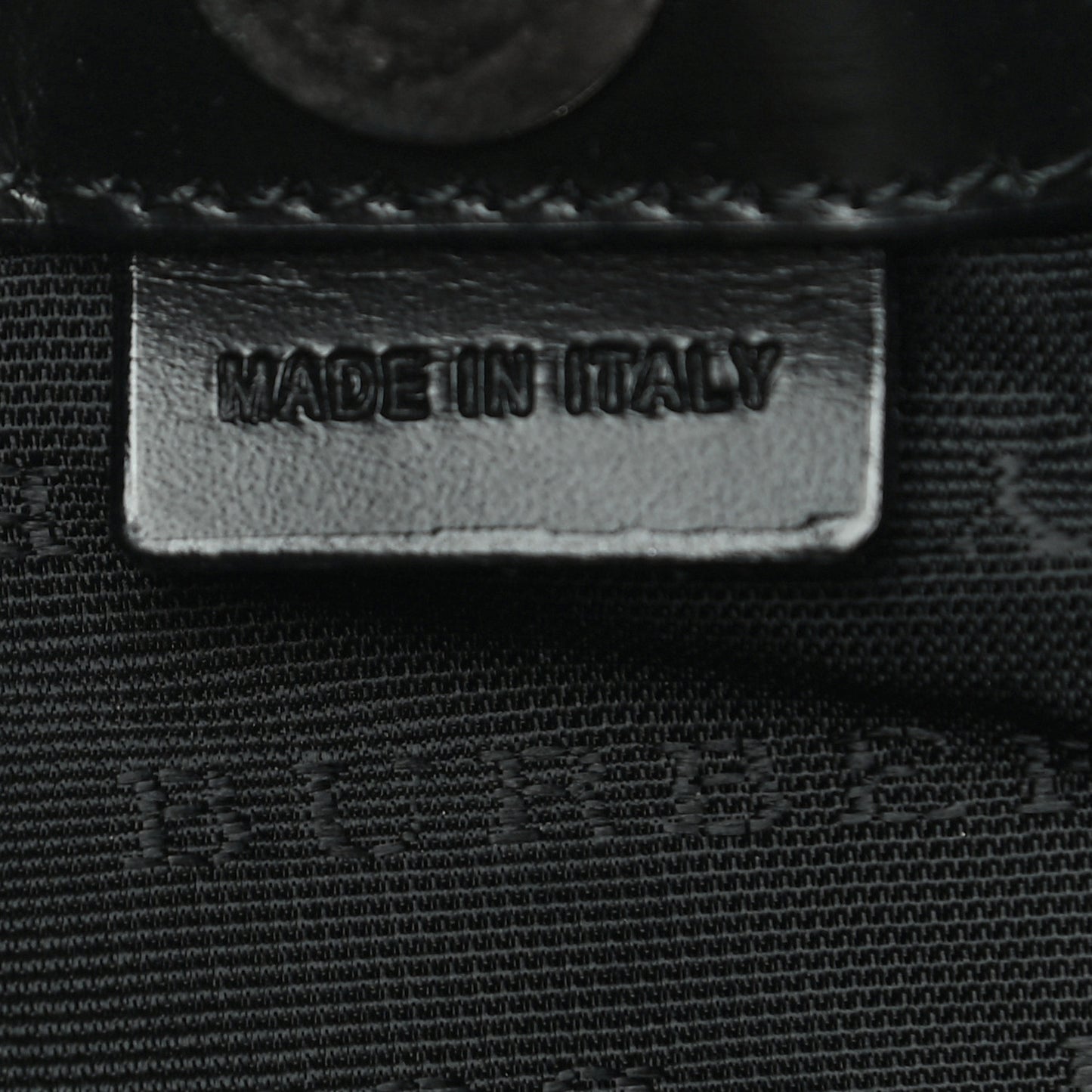 House Check Medium Tote Black
