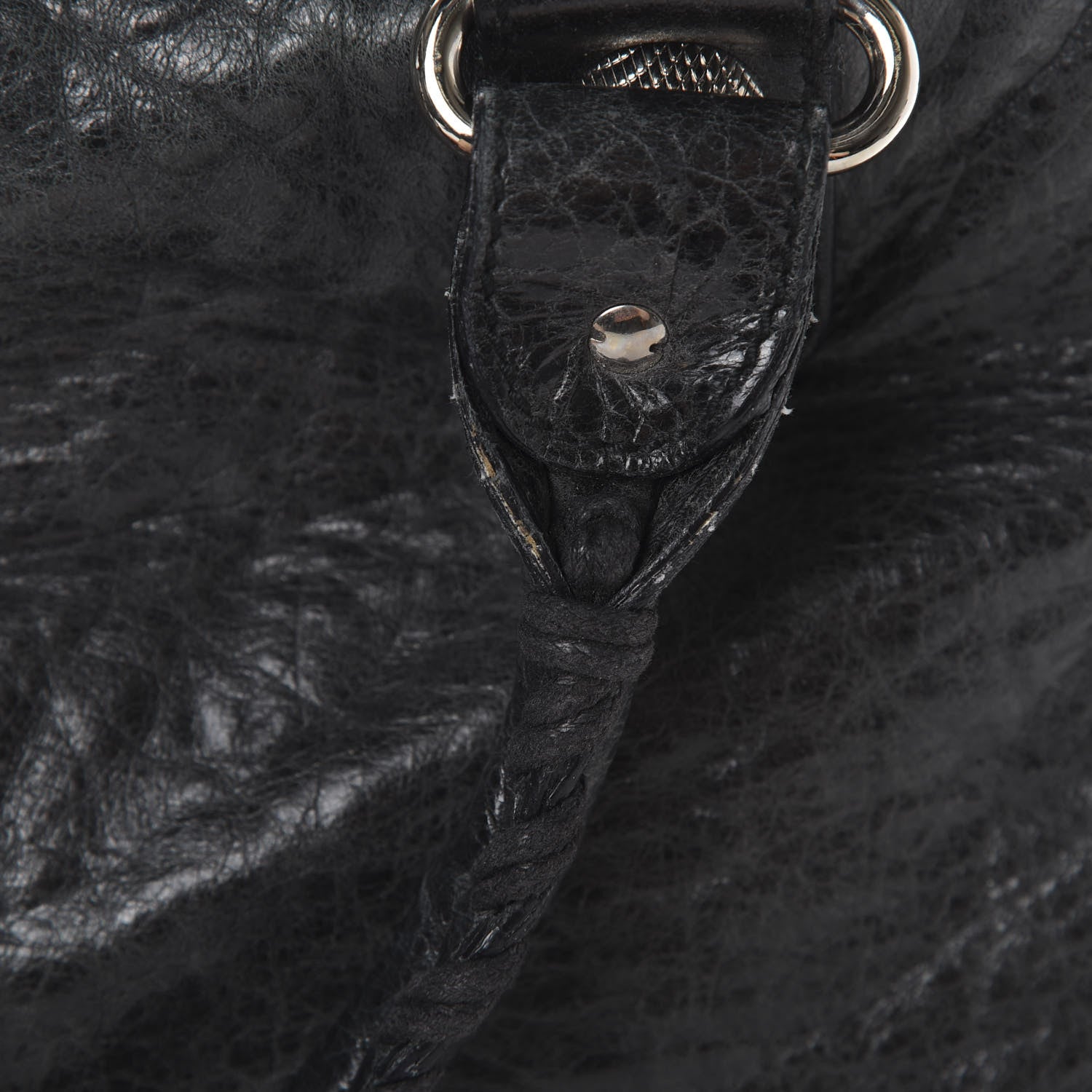 Balenciaga Agneau Giant 21 Silver Hardware Work Black 12 of 16