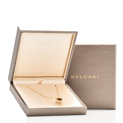 Bulgari 18K Yellow Gold B.Zero1 Pendant Necklace 6 of 6