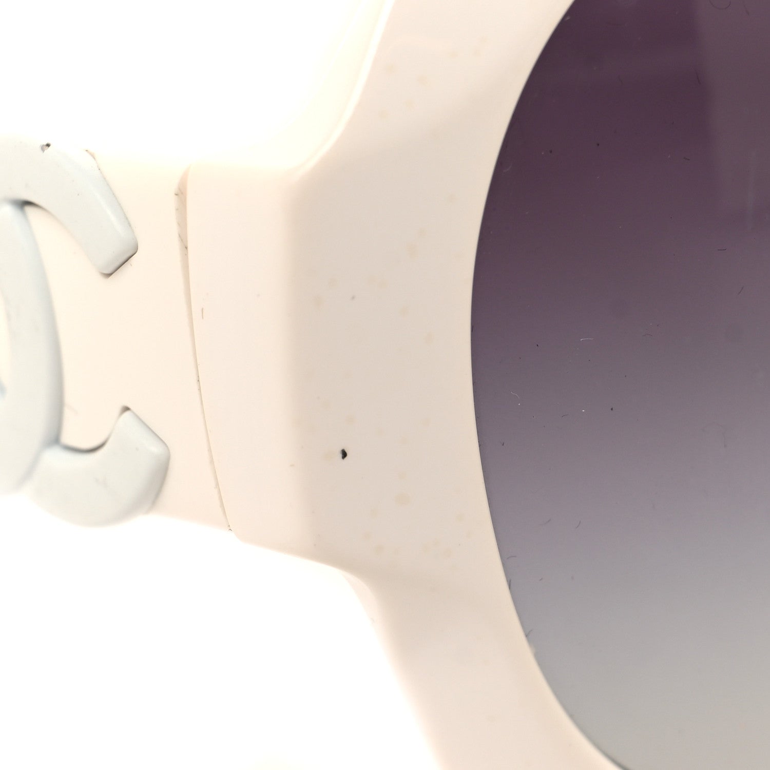 Chanel Acetate CC Sunglasses 71393A White 8 of 8