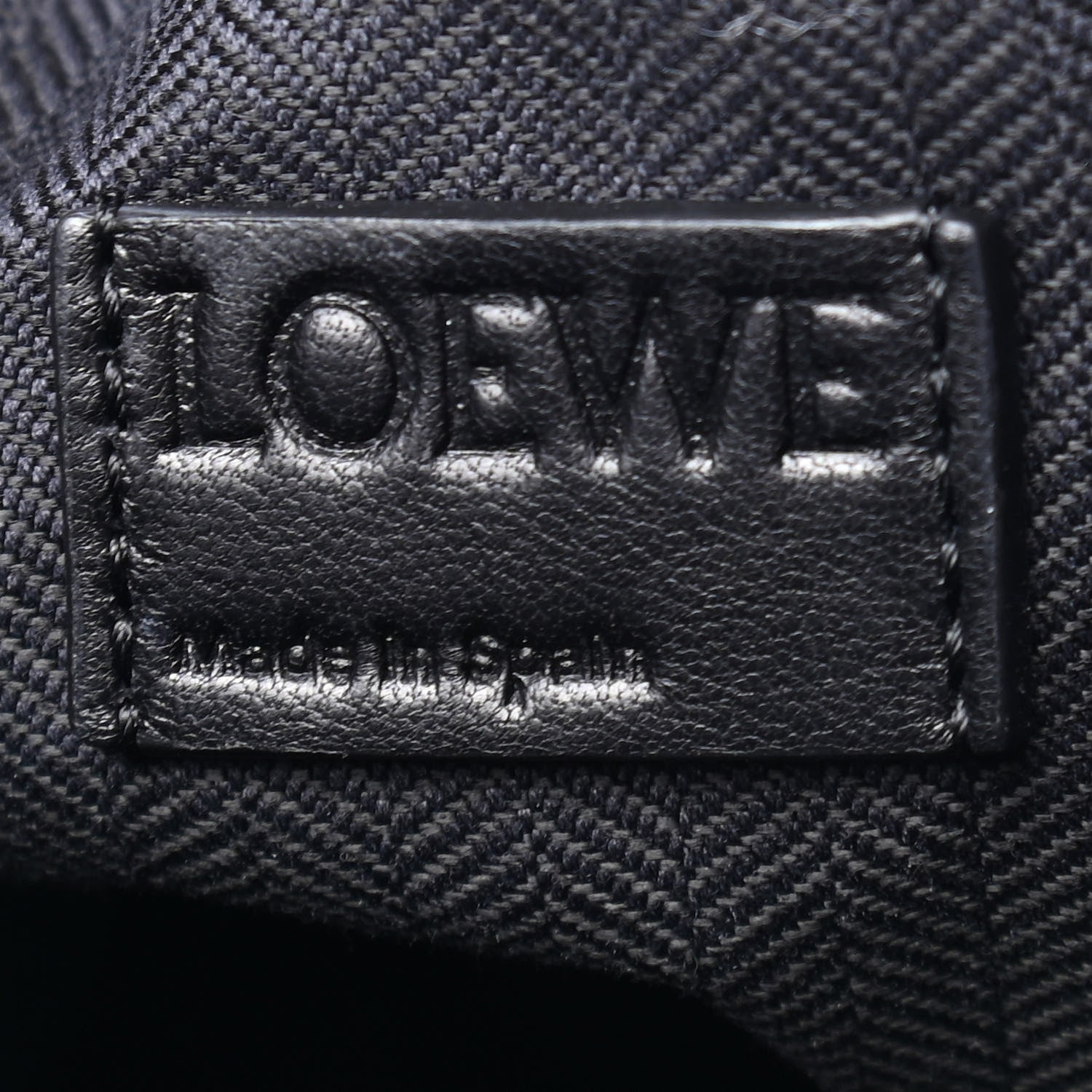 Loewe Calfskin Small Flamenco Knot Bag Black 6 of 8