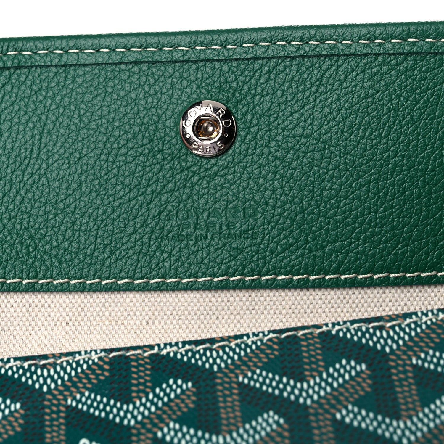 Goyard Goyardine Saint Louis PM Green 6 of 8