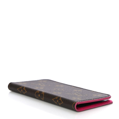 Louis Vuitton Monogram iPhone X Folio Case Rose Pop 4 of 15