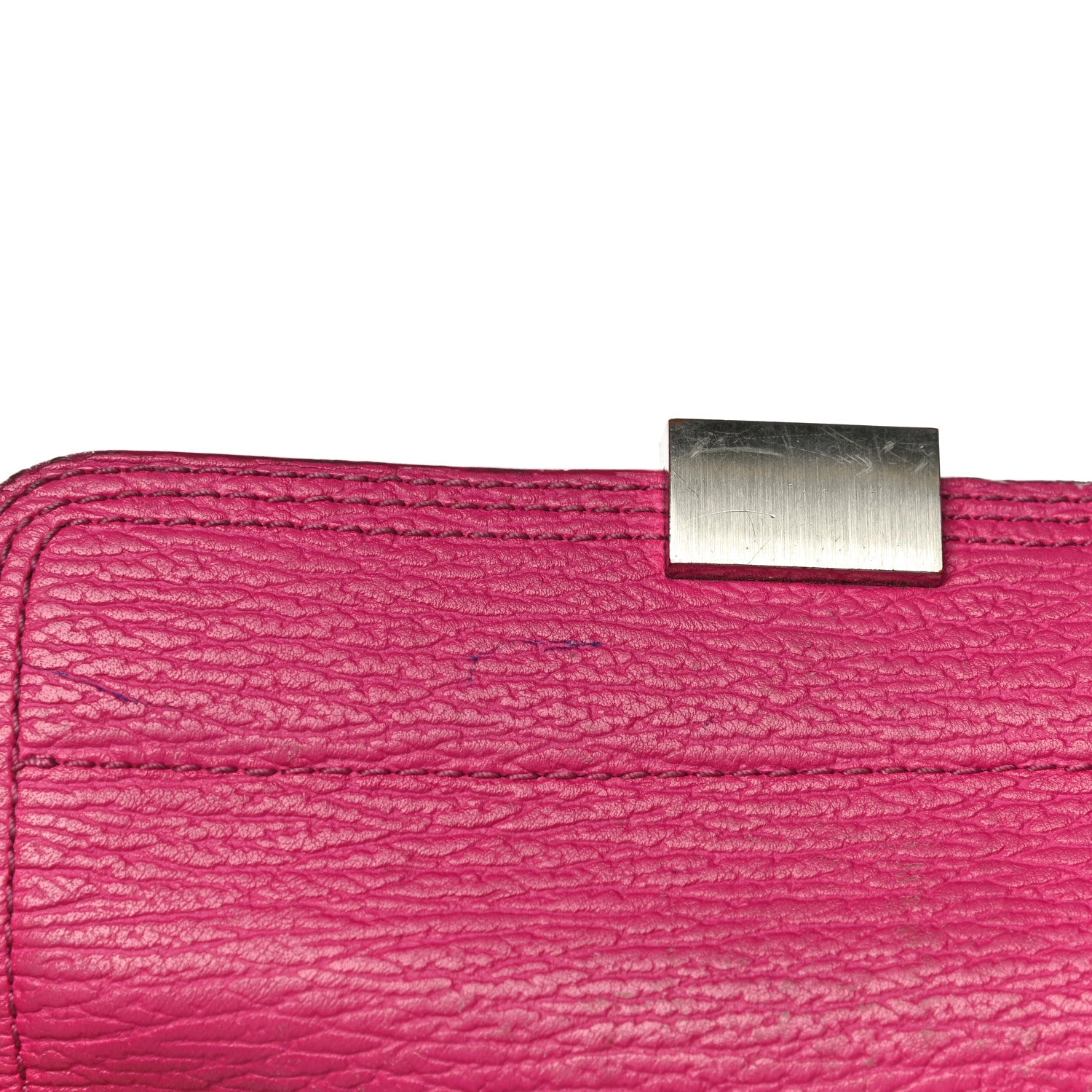 3.1 Phillip Lim Textured Calfskin Mini Pashli Satchel Fuschia 33 of 34