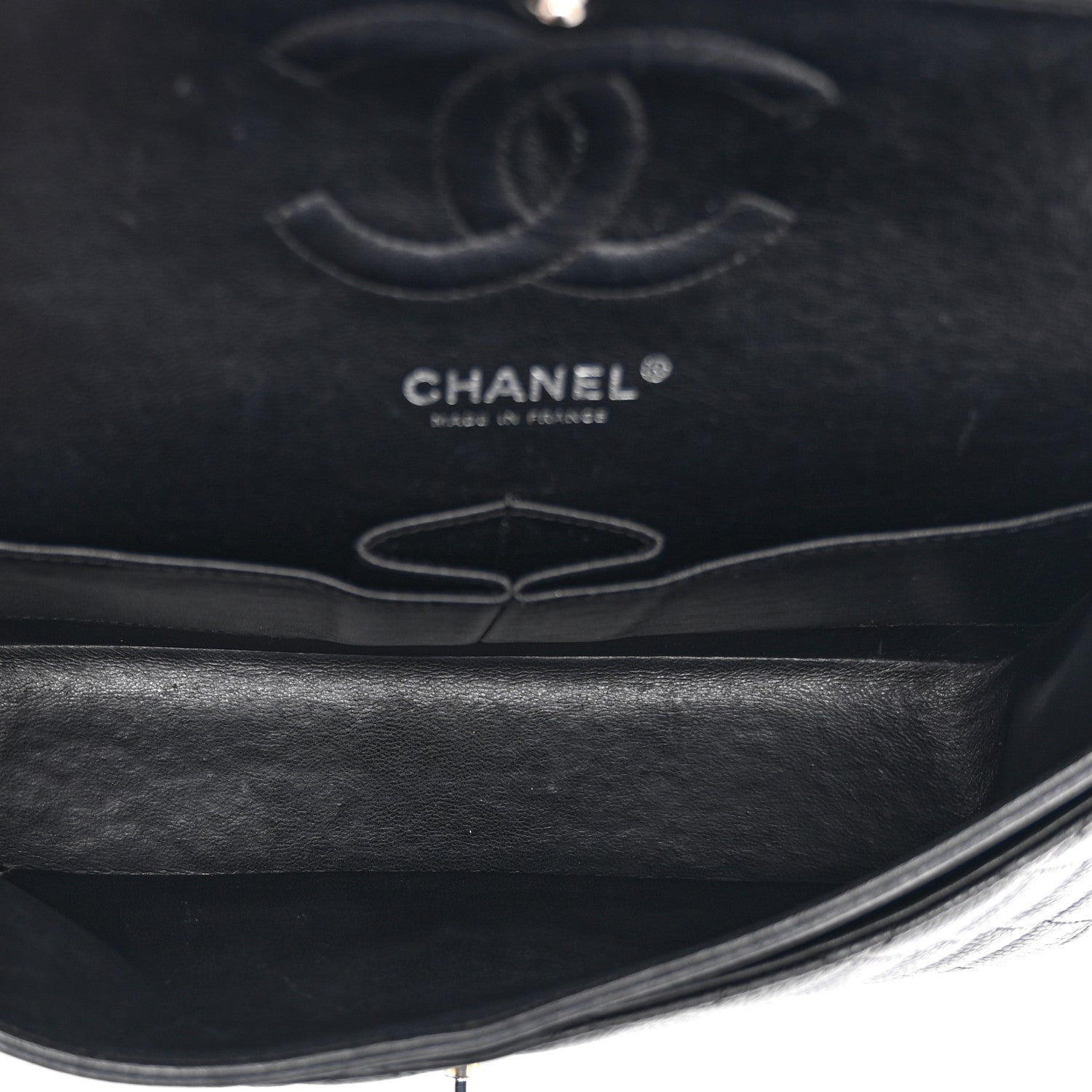 Chanel Caviar Quilted Medium Double Flap Black 5 of 10