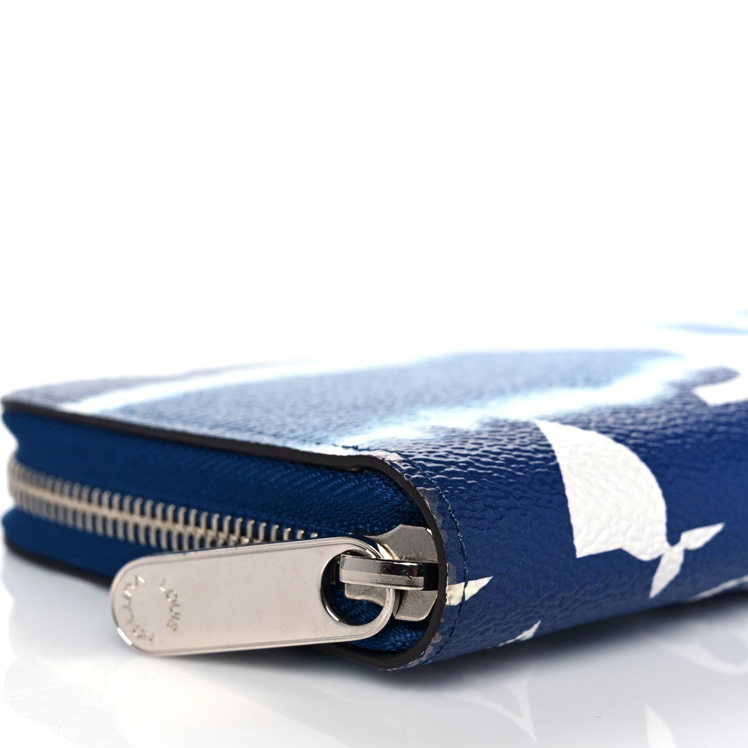 Louis Vuitton Monogram Escale Zippy Wallet Blue 7 of 8