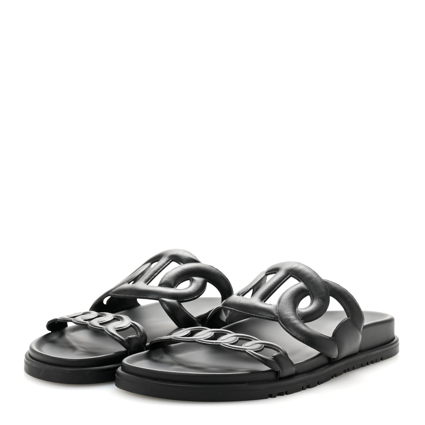 Nappa Extra Sandals 38 Black