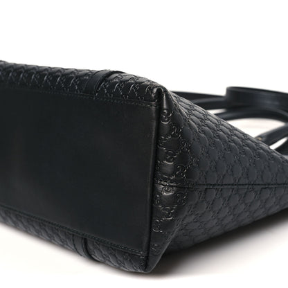 Gucci Soft Microguccissima Small Zippered Satchel Black 10 of 10