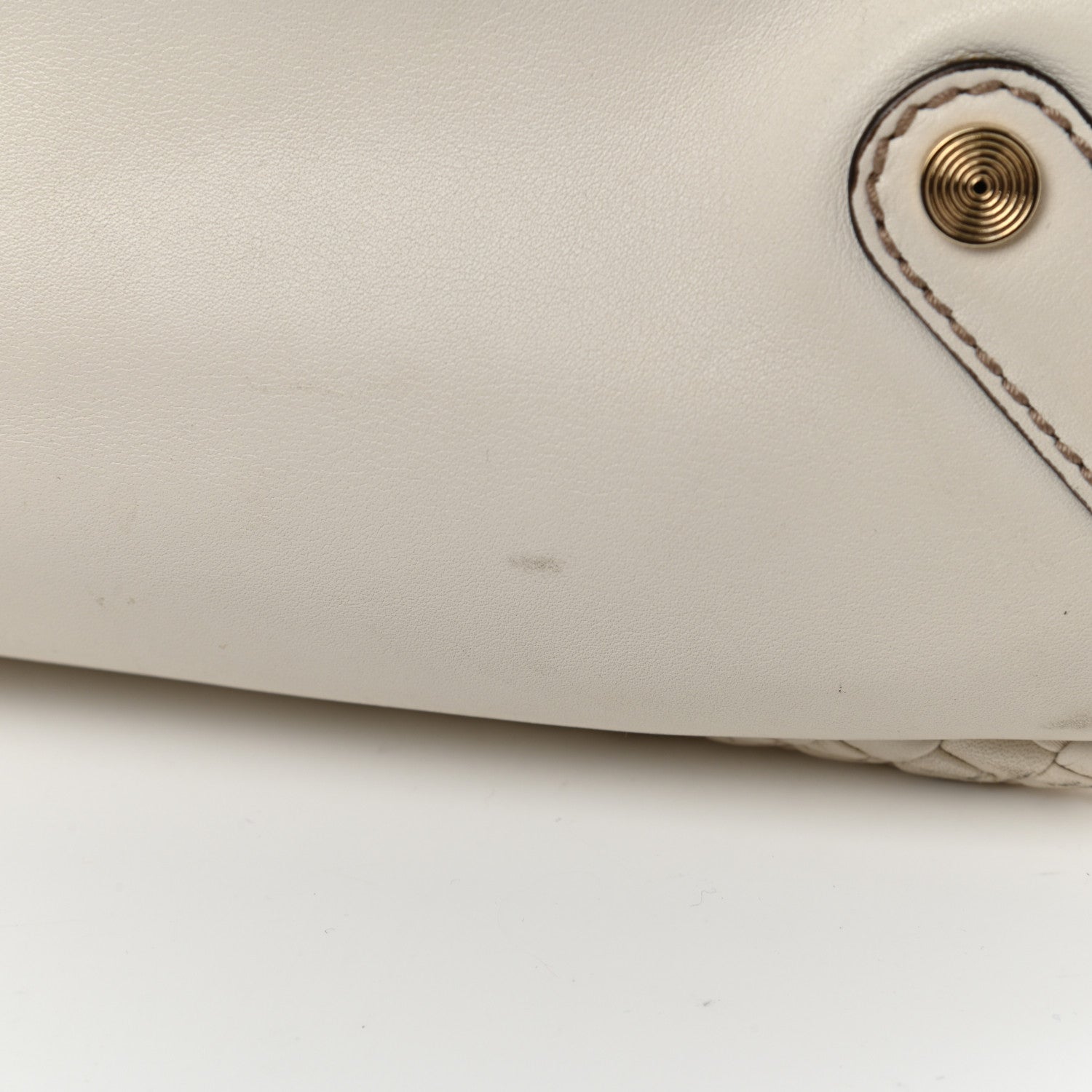 Gucci Calfskin Britt Medium Shoulder Bag White 19 of 20