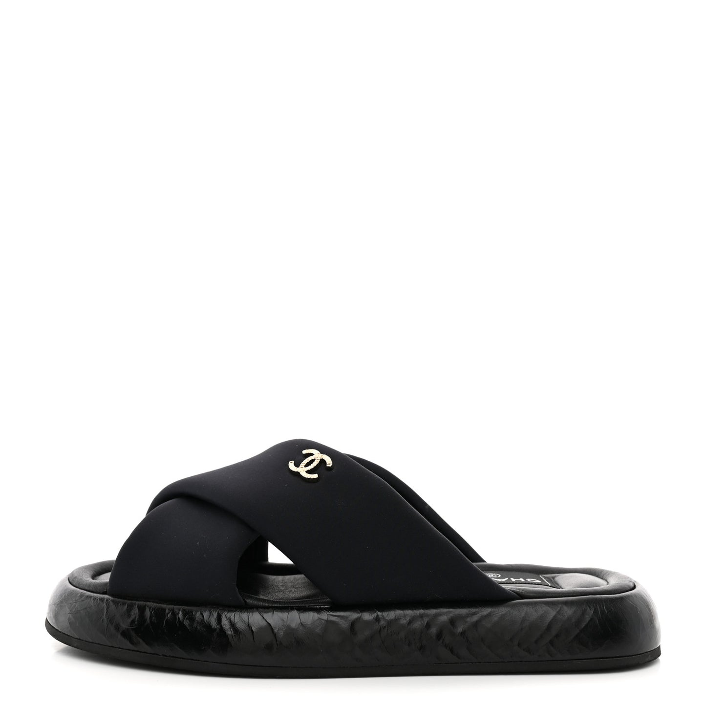 Fabric CC Mules Sandals 36 Black