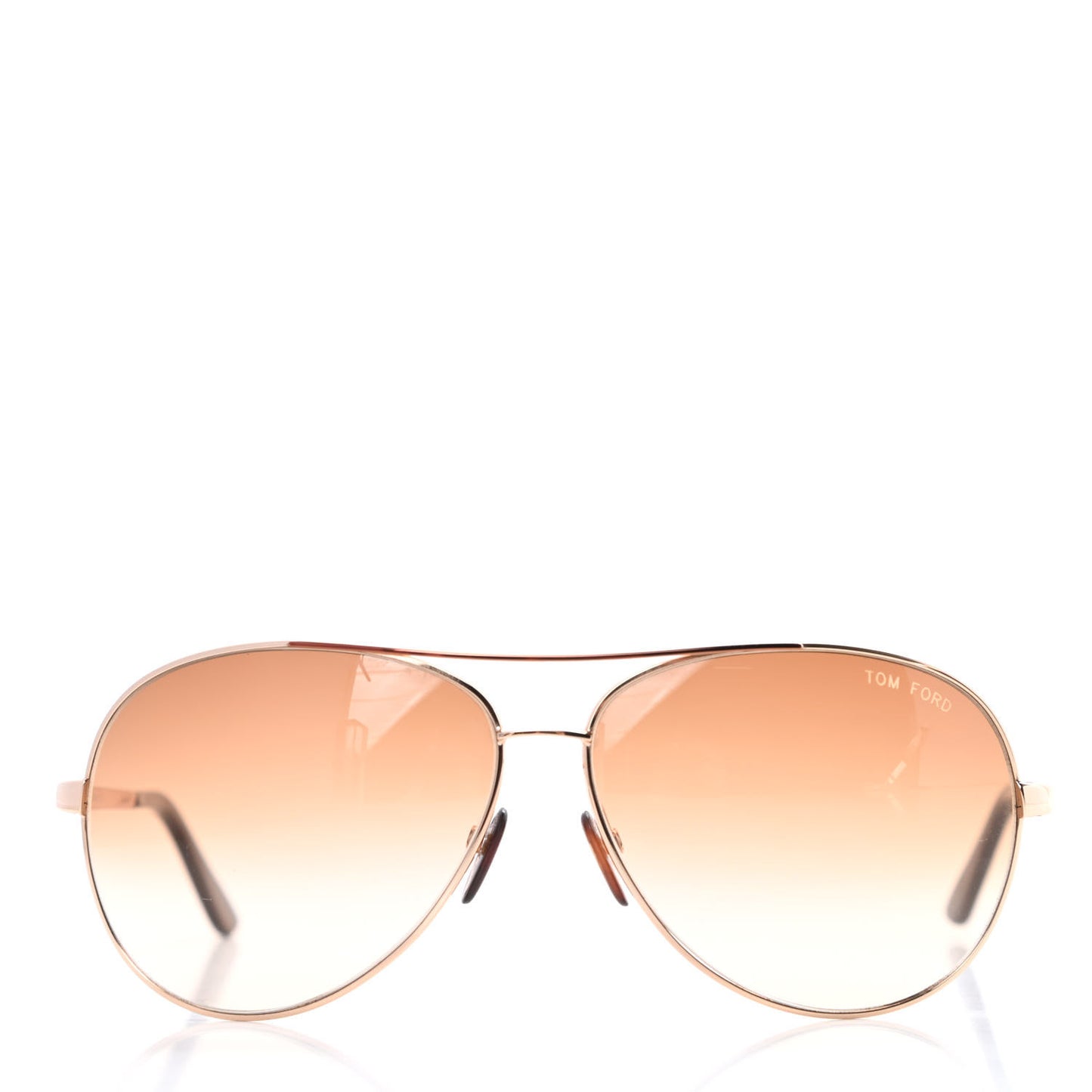 Metal Charles Aviator Sunglasses TF35 Gold