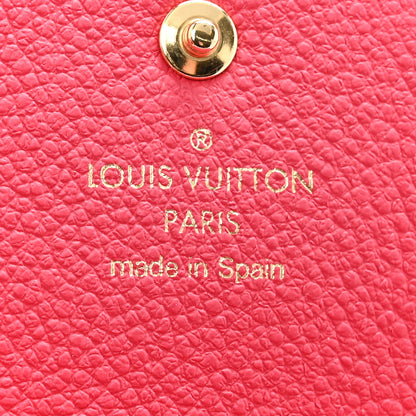 Louis Vuitton Empreinte Rosalie Coin Purse Rose Pondichery 6 of 7