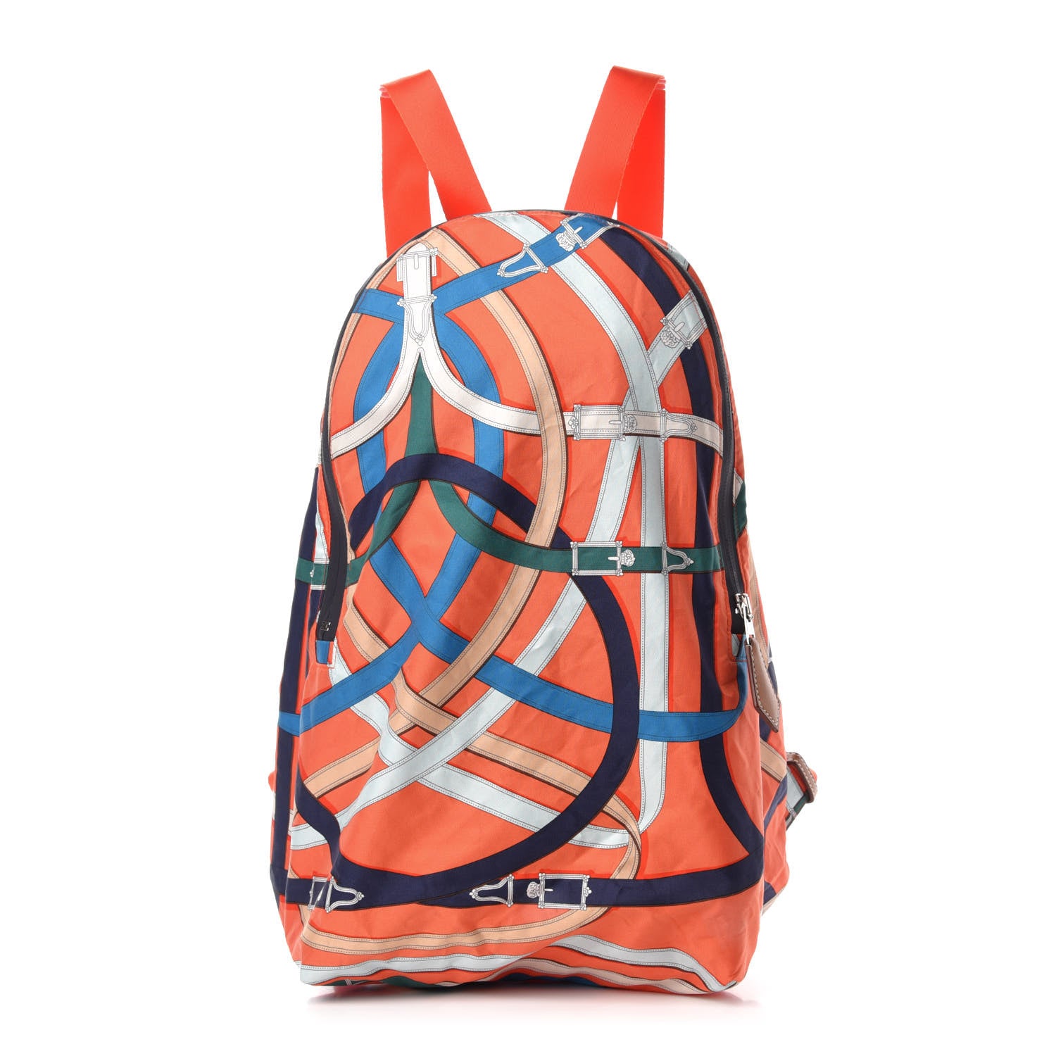 Hermes Silk Barenia Cavalcadour Airsilk Backpack 1 of 16