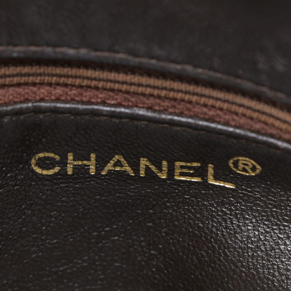 Chanel Lambskin Quilted Shoulder Bag Brown 9 of 27