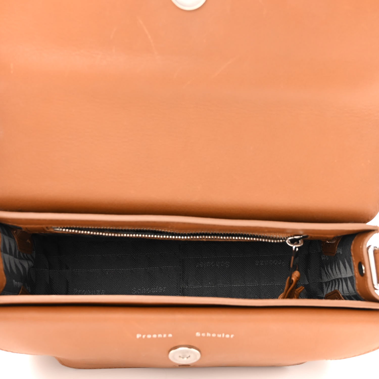 Proenza Schouler Smooth Calfskin Mini PS11 Classic Shoulder Bag Caramel 5 of 17