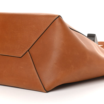 Celine Smooth Calfskin Medium Belt Cabas Phantom Brown 9 of 9