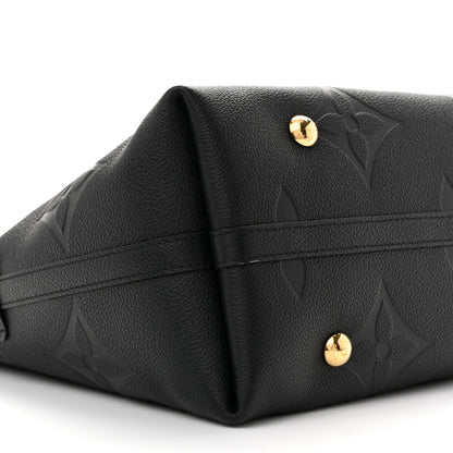 Louis Vuitton Empreinte Monogram Giant CarryAll MM Black 8 of 10