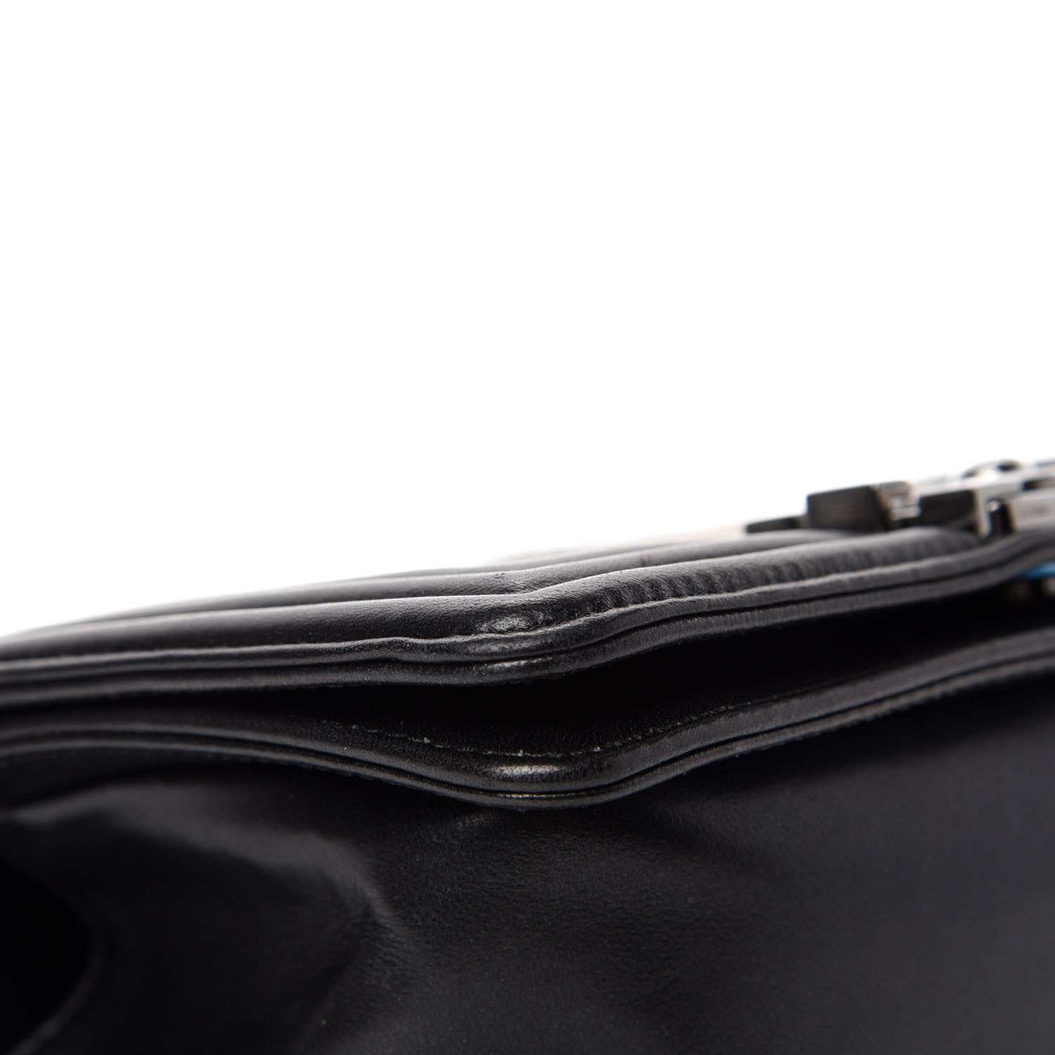 Chanel Galuchat Stingray Small Boy Flap Black 8 of 17