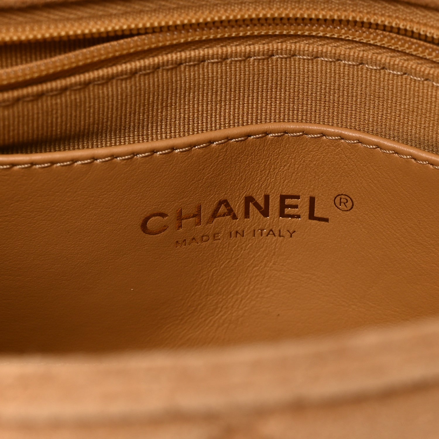 Chanel Suede Quilted Mini Flap Dark Beige 6 of 10