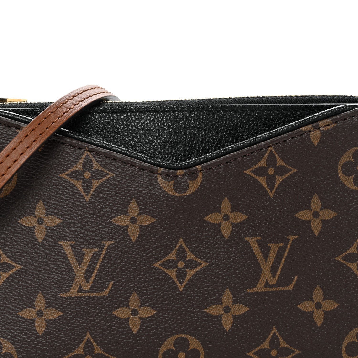 Louis Vuitton Monogram Pallas Clutch Black 7 of 9