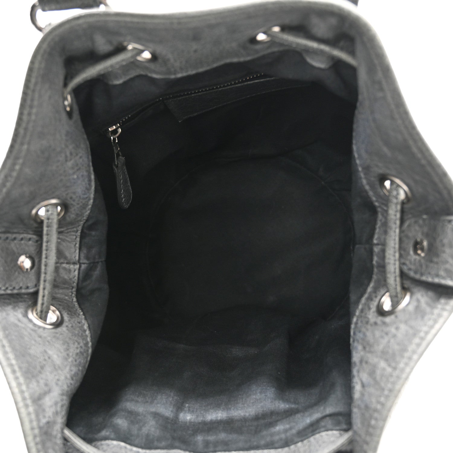 Balenciaga Agneau Giant 12 Silver Hardware Mini Pompon Gris Fossile 6 of 11
