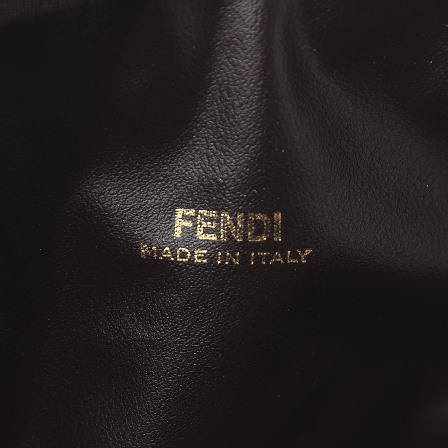 Terry Cloth Vitello Century Matte FF 1974 Embossed Small Trapezoid Beauty Pouch Lollypop