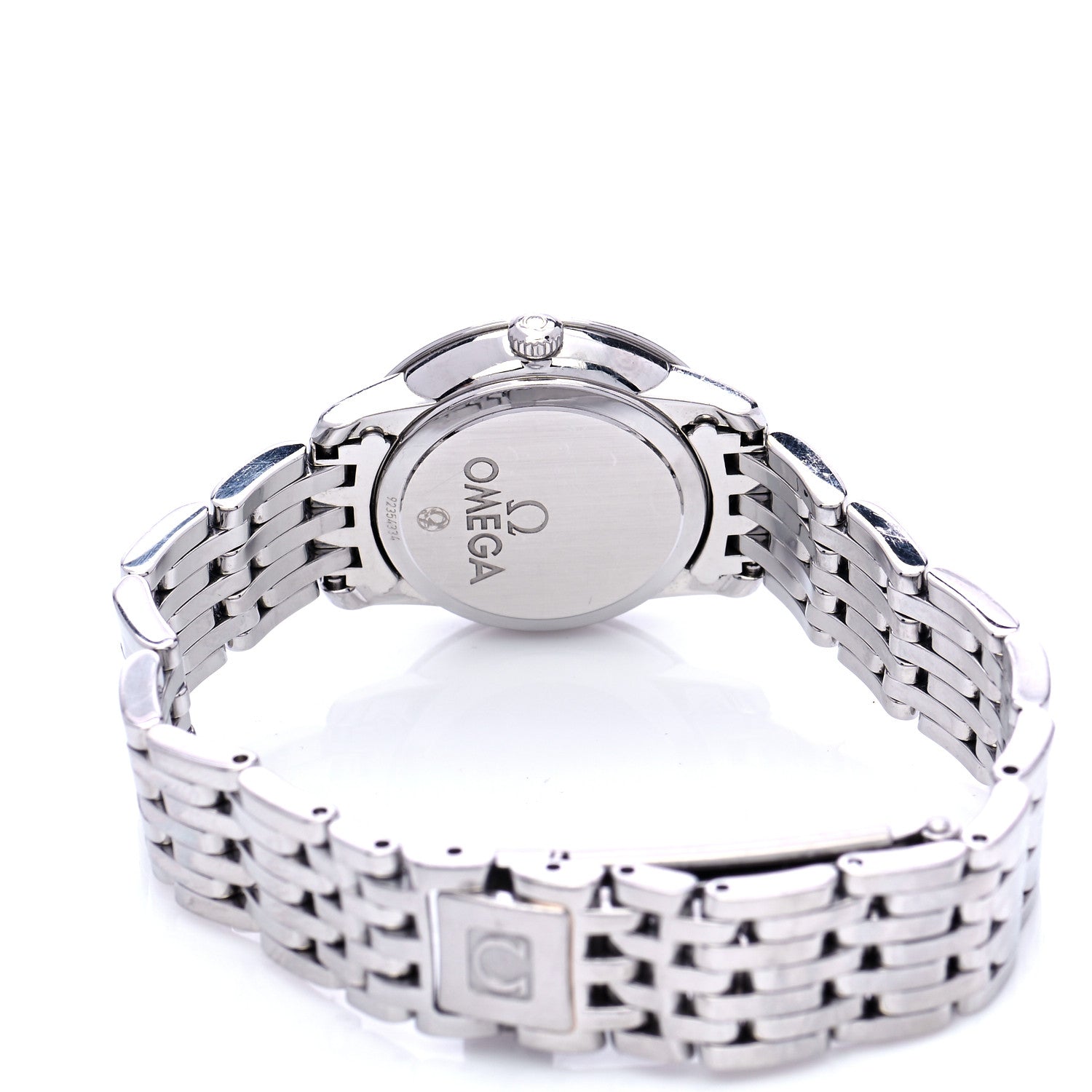 Omega Stainless Steel Mother of Pearl 24mm De Ville Prestige Quartz Watch 424.10.24.60.05.001 4 of 7