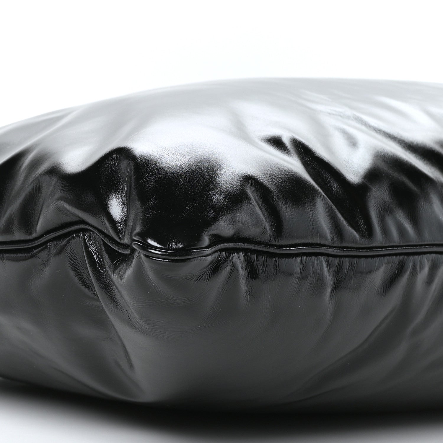 Bottega Veneta Patent Large Pillow Tote Black 6 of 7