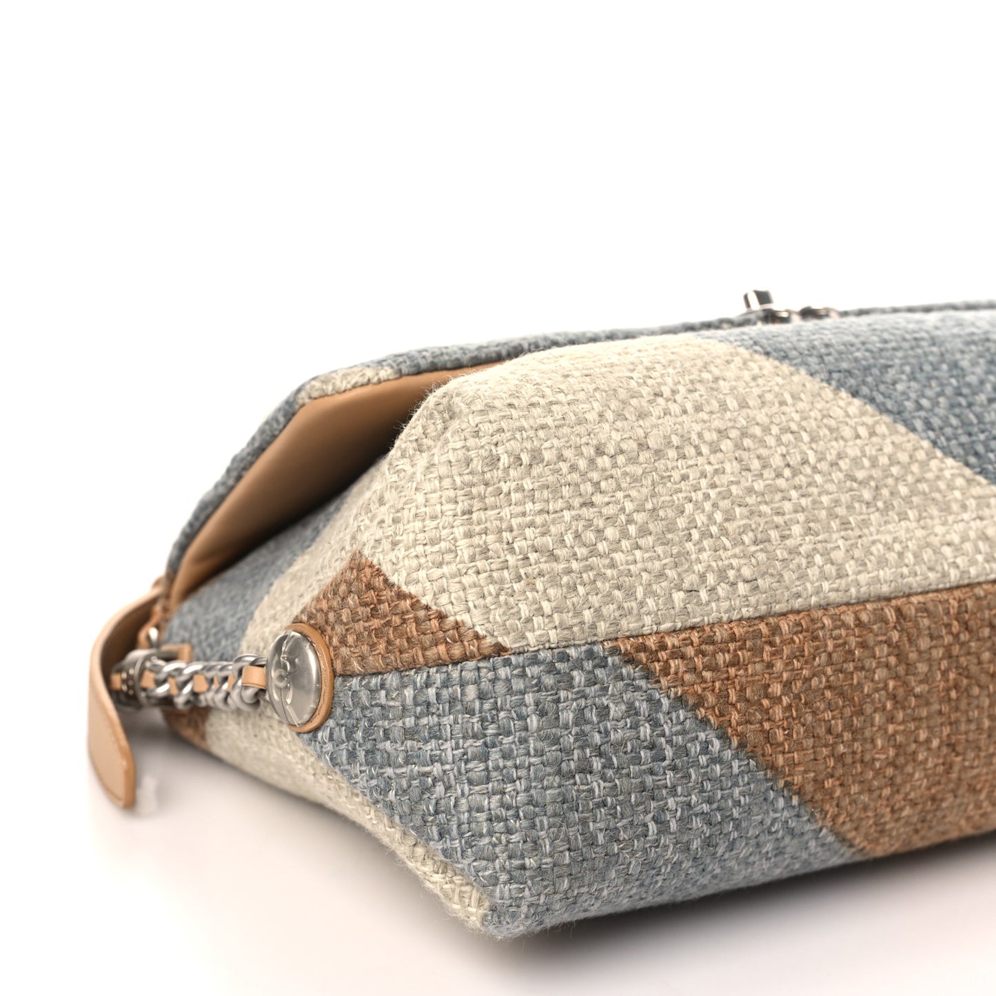 Canvas Woven Braided With Style Flap Multicolor