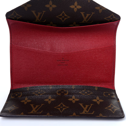 Louis Vuitton Monogram Josephine Wallet Red 7 of 15