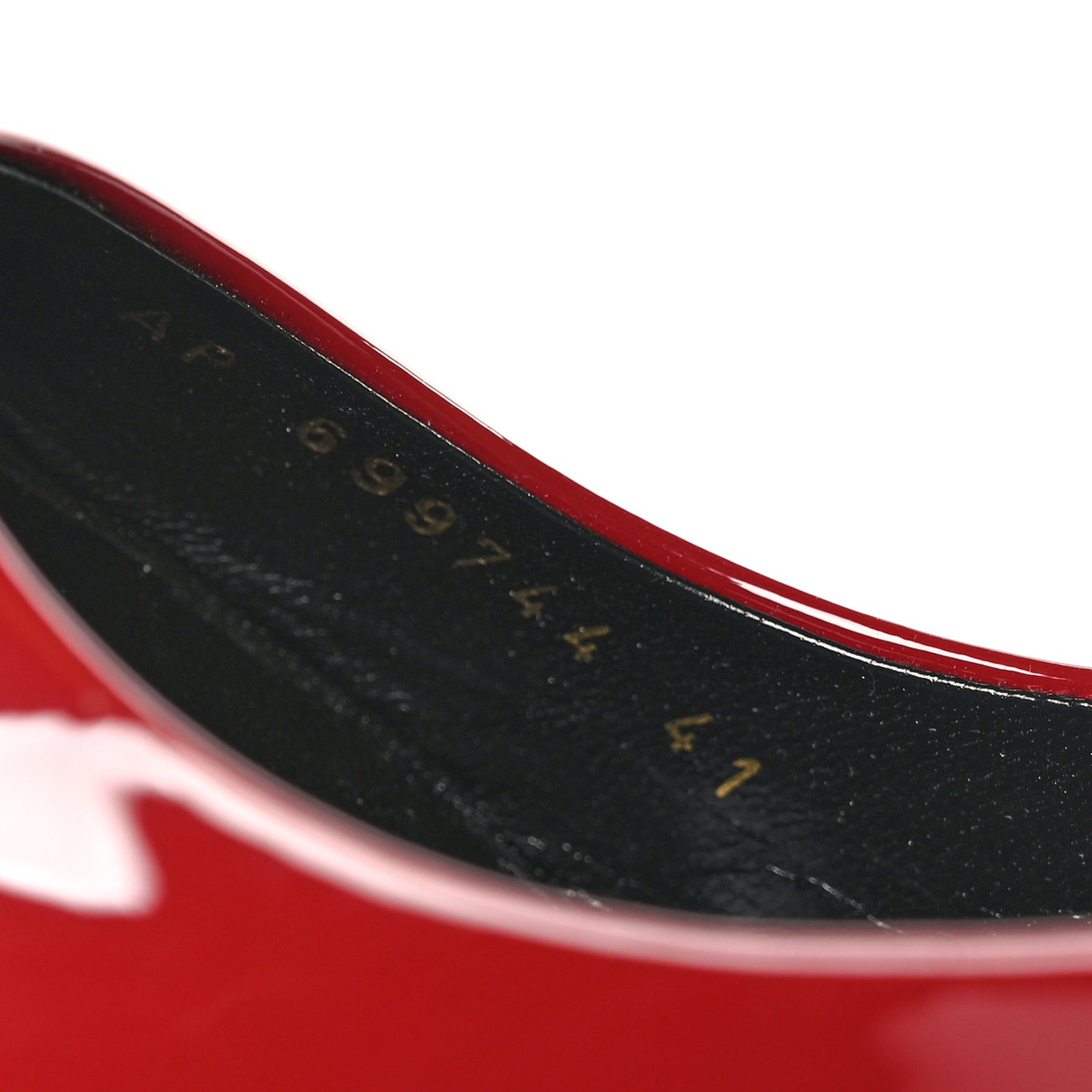 Patent Calfskin Zoe 105 Slingback Pump 41 Red
