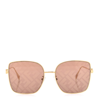 Fendi Metal Fendi Forever Sunglasses Gold 2 of 8