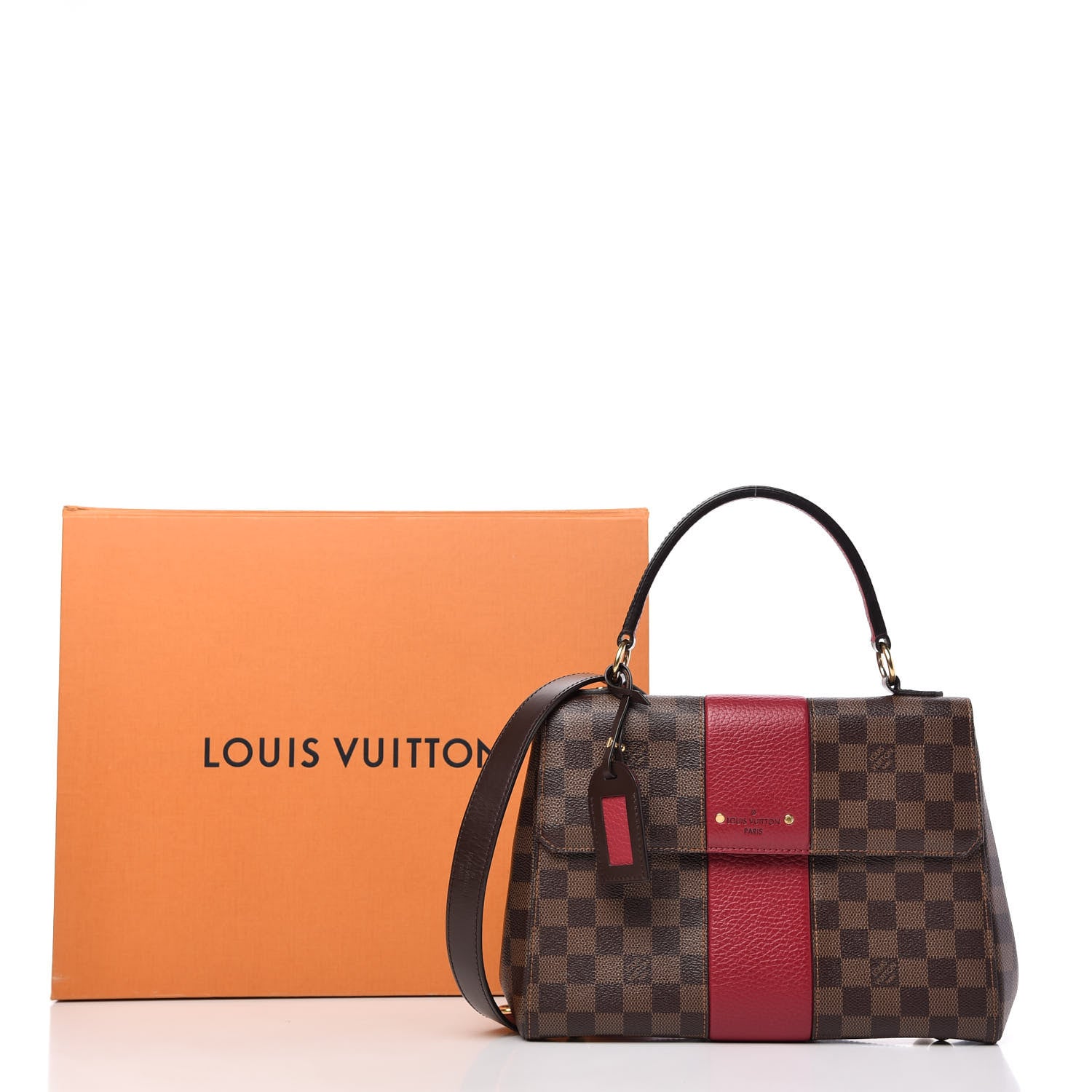 Louis Vuitton Damier Ebene Bond Street Lie De Vin 10 of 10