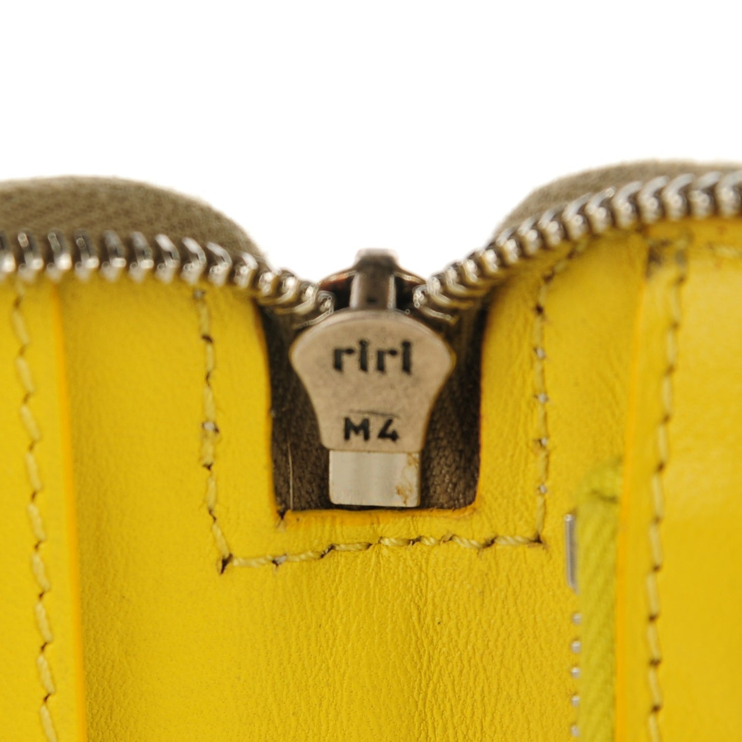 Drummed Calfskin Zip Around Wallet Souris