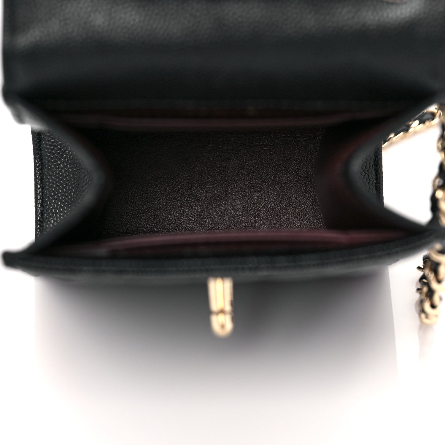 Chanel Caviar Quilted Classic Phone Holder Black 5 of 14