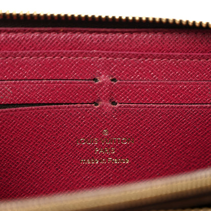 Louis Vuitton Monogram Clemence Wallet Fuchsia 6 of 9